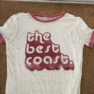 Retro “The Best Coast” T-shirt.